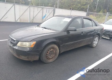 2007 Hyundai Sonata Gls from USA, damaged, VIN 5NPET46C67H241340